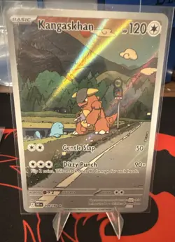 Pokemon TCG Kangaskhan 204/182 Illustration Rare Holo Destined Rivals EN - Image 1