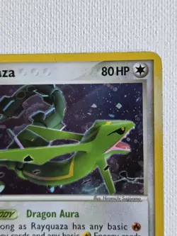 Rayquaza EX Deoxys Holo Rare 22/107 2005 LP Pokemon Card - Image 3