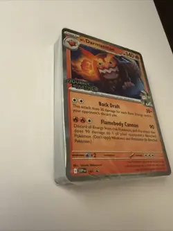 N’s Darmanitan 181 Black Star Promo 2025 Pokemon Journey Together Stamped/Sealed - Image 5