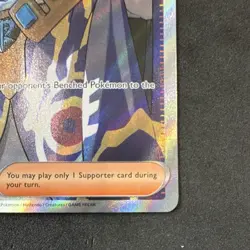 Pokemon TCG Boss's Orders Ghetsis 248/193 Paldea Evolved Full Art Ultra Rare Ho… - Image 3