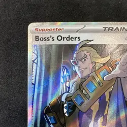 Pokemon TCG Boss's Orders Ghetsis 248/193 Paldea Evolved Full Art Ultra Rare Ho… - Image 5