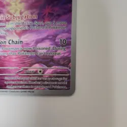 Pokemon Pecharunt 129 Scarlet & Violet Promo Holo Basic 80 HP Toxic Subjugation - Image 3