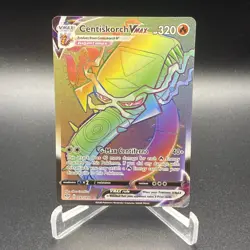 Pokemon Centiskorch VMAX Rainbow Rare - Darkness Ablaze - 191/189 NM - Image 1