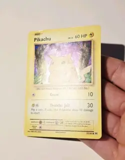 Pokemon Pikachu 35/108 Evolutions Cracked Ice Holo MP - Image 4