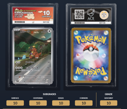 Pokemon TCG Kangaskhan AR SV10 110/098 the Glory of Team Rocket Ace 10 Japanese - Image 3
