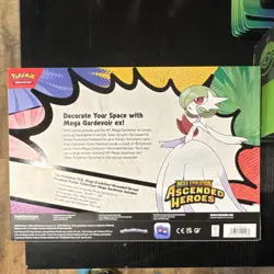 Pokemon TCG Mega Gardevoir ex Poster Collection Box Ascended Heroes - Image 2