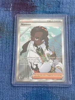 Pokemon Naveen Trainer Full Art Holo Perfect Order 112/088 English 2026 NM - Image 1