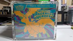 Pokemon TCG Ascended Heroes ETB Elite Trainer Box Sealed with acrylic box - Image 1