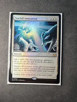 MTG Starfall Invocation Bloomburrow Near Mint Foil - Image 3