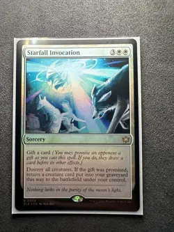 MTG Starfall Invocation Bloomburrow Near Mint Foil - Image 4