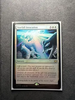 MTG Starfall Invocation Bloomburrow Near Mint Foil - Image 5