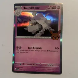 Houndstone 043/091 - Pokemon TCG - Paldean Fates - Holo - NM/M - Image 1