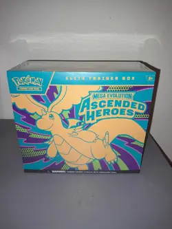 Pokemon Mega Evolution Ascended Heroes ETB Elite Trainer Box NEW SEALED - Image 1
