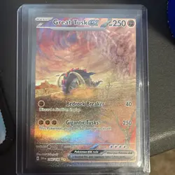 Great Tusk ex #246/198 SV01: Scarlet & Violet Base Set Pokemon - Image 1