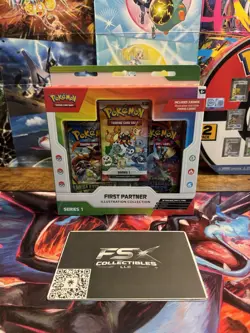 Pokemon TCG - First Partner Illustration Collection - Brand & New Sealed - Image 1