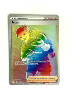 Iscan 207/196 Rainbow Rare Lost Origin Pokemon Near Mint - Image 1