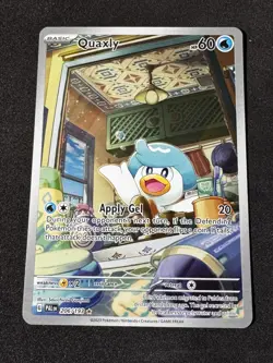 Quaxly 206/193 Illustration Rare Paldea Evolved Pokemon Tcg Near Mint - Image 1