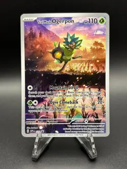 Teal Mask Ogerpon SVP 123 - Sv06: Twilight Masquerade Pokemon TCG ETB Promo - Image 1