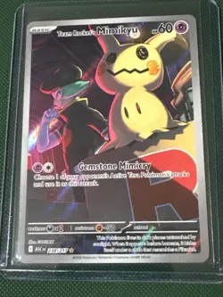 Pokemon TCG Team Rocket's Mimikyu 238/217 Me: Ascended Heroes Holo Near Mint - Image 1