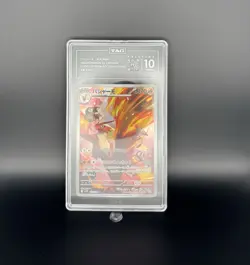Blaziken 020/098 Art Rare PRISTINE TAG 10 Pokemon TCG Sv10 Glory of Team Rocket - Image 1