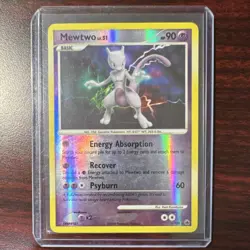 Pokemon Mewtwo Reverse Holo Rare Majestic Dawn 9/100 - Image 1