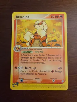 VINTAGE Arcanine 15/100 Regular Rare - Pokemon Sandstorm Set - LP Condition - Image 1
