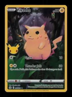 HOLO PIKACHU RARE HOLO 005/025 NM POKEMON - Image 1