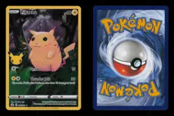 HOLO PIKACHU RARE HOLO 005/025 NM POKEMON - Image 3
