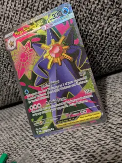 Mega Starmie EX 102/088 Full Art Ultra Rare Pokemon TCG: Perfect Order NM - Image 4