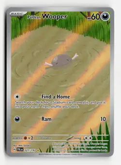 Paldean Wooper 221/193 PAL SV02: Paldea Evolved Pokemon TCG Illustration Rare - Image 1