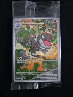 Pokemon Center Tyrunt MEP 070 Stamped Promo - Perfect Order (Sealed) - Image 1