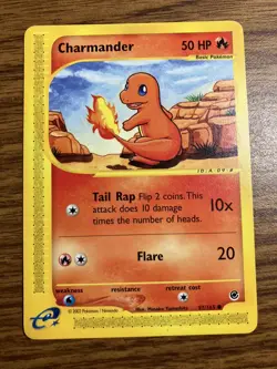 Charmander 97/165 Common Expedition Pokemon - Image 1