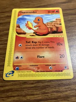 Charmander 97/165 Common Expedition Pokemon - Image 2