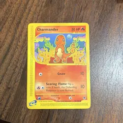 Pokemon Charmander 98/165 Expedition Base Set Reverse Holo Common 50 HP 2002 - Image 1