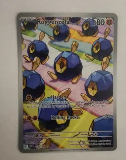 Roggenrola - 127/086 Illustration Rare SV: White Flare Pokemon TCG NM - Image 1