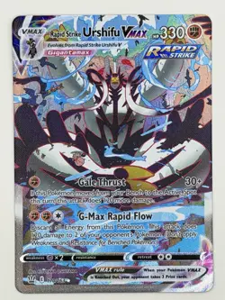 Pokemon TCG Rapid Strike Urshifu VMAX Holo Secret Rare - Image 1
