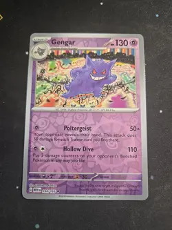 Pokemon Gengar 094/165 SV Scarlet & Violet 151 Reverse Holo NM - Image 1