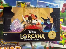 Lorcana Disney First Chapter Booster Box TCG - FACTORY SEALED - Image 1