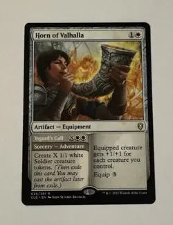 MTG - Horn of Valhalla - Commander Legends: Battle for Baldur's Gate NM - Image 1