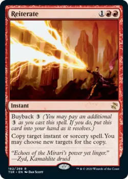 [1x] Reiterate Near Mint, English Time Spiral Remastered MTG Magic - Image 1