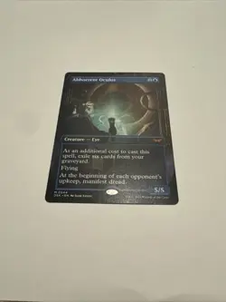 Abhorrent Oculus (Borderless) Duskmourn: House of Horror Foil - Image 1