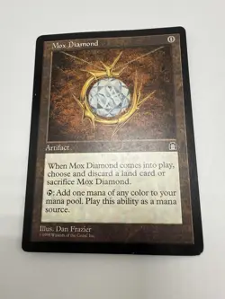 Mox Diamond Stronghold RARE Light Play MTG English Magic the Gathering - Image 1