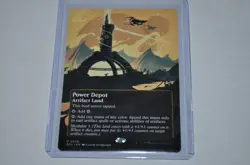MTG magic EDGE OF ETERNITIES eos rare POWER DEPOT #079 borderless - Image 1