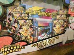 Pokemon TCG - Mega Ascended Heroes Gardevoir Premium Poster Collection - Sealed - Image 2