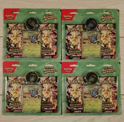 Pokemon TCG Ascended Heroes 2 Pack Blister x4 - Erika’s Tangela. (4x Blisters) - Image 1
