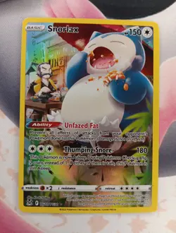 Pokemon TCG Snorlax TG10/TG30 Lost Origin Full Art Ultra Rare SWSH - Image 1