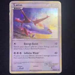 The Pokemon Company Pokemon TCG Latias Basic Cracked Ice Holo Promo HGSS10 2010 - Image 1