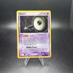 Pokemon Vintage TCG Unown (Q) Q/28 Holo Rare Unseen Forces LP/MP -c - Image 1