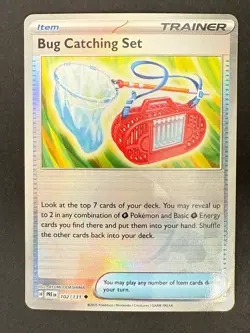 Bug Catching Set (Poke Ball Pattern) 102/131 Prismatic Evolutions Pokemon TCG NM - Image 1