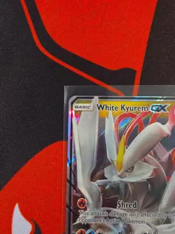 Pokemon White Kyurem GX Ultra Rare Holo 48/70 Dragon Majesty 190 HP Basic - Image 2